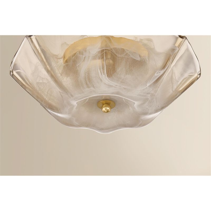 Leona 16 Inch Flush Mount by Mitzi